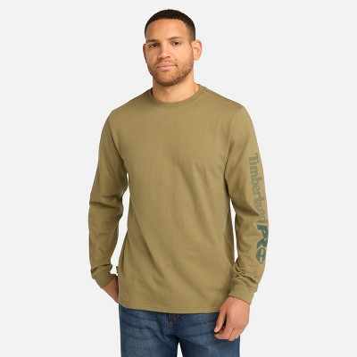 Timberland Men's Core Logo Long-Sleeve T-Shirt