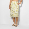 Women's Lace Trim Midi A-Line Skirt - Wild Fable™ - 2 of 3