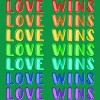 Adult Design By Humans Humans Love Wins Pride Repeat By CNTT668 T-Shirt - 2 of 2