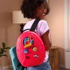 Miraculous Ladybug Pop n' Swop Ladybug Backpack with Handle, 6 Clip-on Badges and Zipper, Lightweight Durable Waterproof Bag with Adjustable Straps - 3 of 4