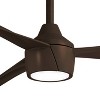 44" Minka Aire Skinnie Bronze LED Modern Wet Rated Fan with Remote - 3 of 4