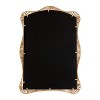 Kate & Laurel All Things Decor 26"X38" Rashana Rattan Wall Mirror Natural - 4 of 4
