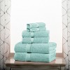 Luxury Cotton Heavyweight Ultra-Plush 6 Piece Towel Set by Blue Nile Mills - 2 of 4