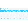 Coolmee Women Casual Smocked Square Neck Long Lantern Sleeve Tie Back High Waist A-Line Ruffled Mini Dress - 4 of 4