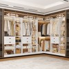 Besiost 40'' Freestanding Closet System with 10 Shelves, Closet Organizer - 4 of 4