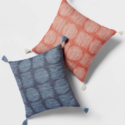 Woven Geometric Square Throw Pillow - Threshold™