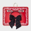 Headband Barrette and Bow Set 3 pc - A New Day™ Black - 2 of 4