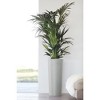 Ecopots Amsterdam Mid High Durable Modern Round Indoor/Outdoor Recycled-Based Composite Flower Pot Planter - 3 of 4