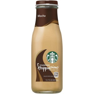 Starbucks Frappuccino Mocha Coffee Drink - 13.7 fl oz Glass Bottle - 1 of 3