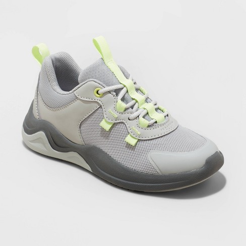 Kids' Nate Performance Sneakers - All In Motion™ Gray 13 : Target