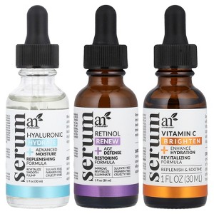 artnaturals Serum Trio, 3 Piece Set, 1 fl oz (29.5 ml) Each - 1 of 4