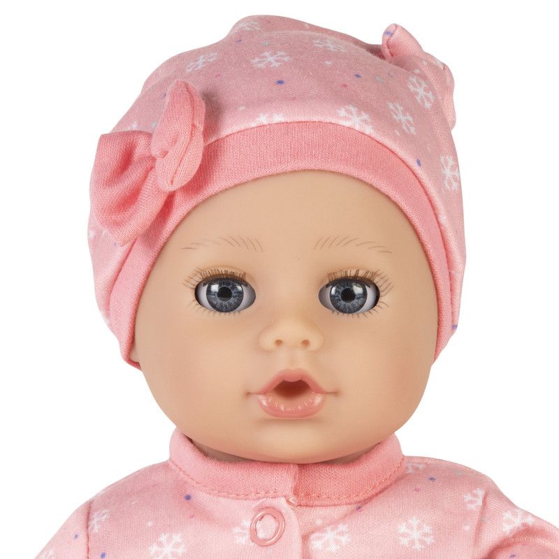Adora Playtime Baby Doll Cozy Snowflake, 13 inch Soft Doll, Open/Close Eyes, Best Baby Girl Gift for Age 1+, 2 of 6