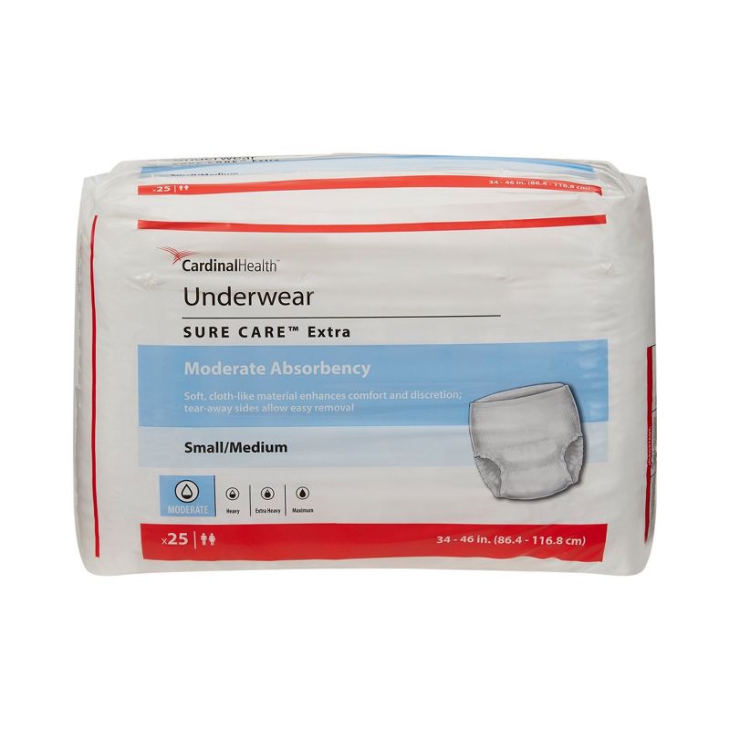 Simplicity Extra Incontinence Underwear, Moderate Absorbency, 2 of 3