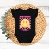The Juniper Shop Birthday Girl Checkered Baby Flutter Sleeve Bodysuit - 2 of 3
