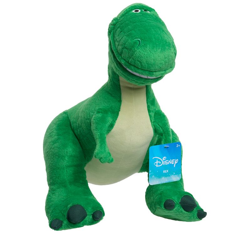 Disney Signature Collection Rex Plush: Polyester Dinosaur Stuffed Animal by Disney, 1 of 5