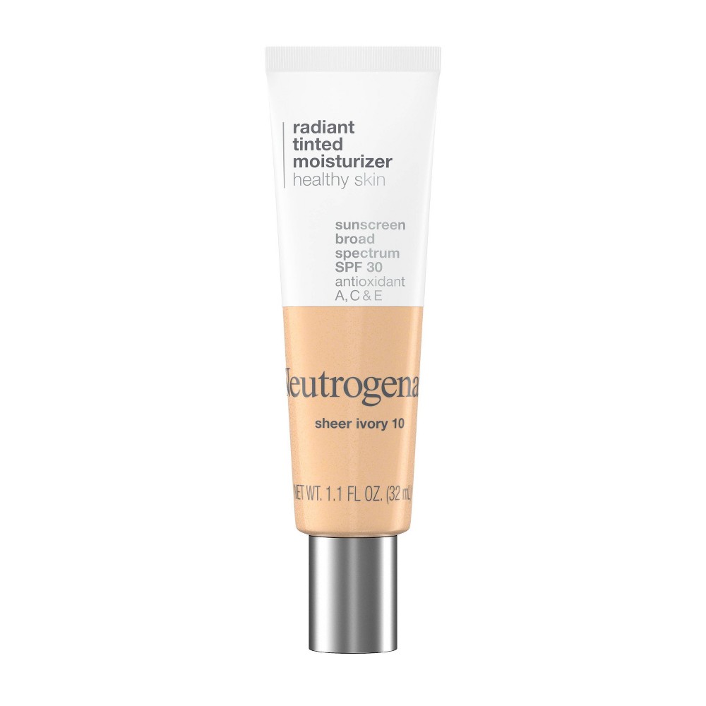 Photos - Other Cosmetics Neutrogena Healthy Skin Radiant Tinted Facial Lightweight Moisturizer with 