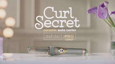 Infinitipro By Conair Curl Secret Ceramic Auto Hair Curling Iron Target