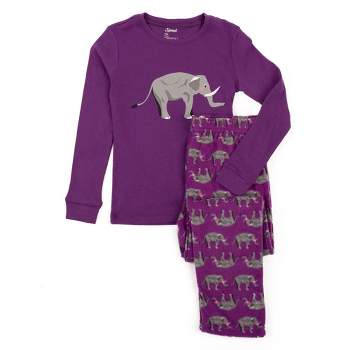 Leveret Kids Cotton Top and Fleece Pants Pajamas