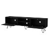 NicBex Modern TV Stand Hairpin Leg Entertainment Center with Open and Closed Storage for Living Room, Bedroom - 4 of 4