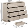 Coucheta 8-Drawer Dresser, Wide Top Large Chest of Drawers with Deep Storage for Bedroom, Living Room, Hallway - 2 of 4
