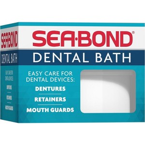 Sea Bond Denture Bath, Colors May Vary - 1 of 4