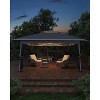 Jojoka 12x12 Pop Up Gazebo with Mosquito Netting,Outdoor Gazebo with 4 Sandbags & Wheeled Bag for Backyard - 4 of 4