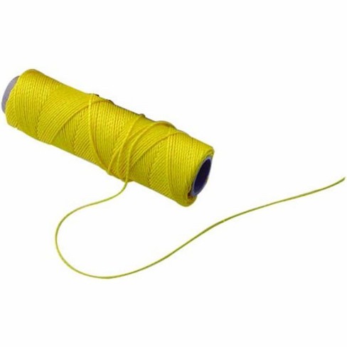 Bon Tool 11-134 Line - Nylon 18 Braided - 500 Foot Yellow - image 1 of 1