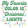Women's Lost Gods My Favorite Color Is Christmas Lights T-Shirt - 2 of 4