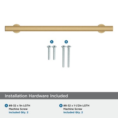 Champagne Bronze 8-13/16 Inch Modern Cabinet Pull