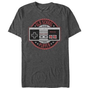 Men's Nintendo Old School NES Controller Emblem T-Shirt - 1 of 4