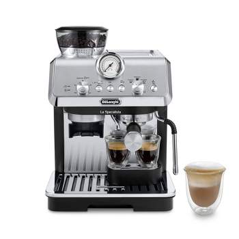 DeLonghi 15-Bar Stainless Steel Espresso Machine and Cappuccino Maker with  Manual Frother ECP3630 - The Home Depot