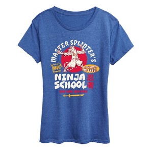 Women's - Teenage Mutant Ninja Turtles - Master Splinters School Short Sleeve Graphic T-Shirt - 1 of 4