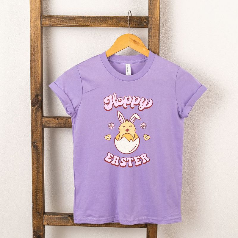 The Juniper Shop Hoppy Easter Chick Colorful Youth Short Sleeve Tee, 2 of 3