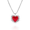 Gothic Thorn Heart Choker - Black Velvet Vintage Necklace, Vampire Y2K Jewelry for Women - 2 of 2