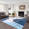 Boho Rug Modern Floral Geometric Abstract Rugs Indoor Accent Rug for Living Room Bedroom - 2 of 4
