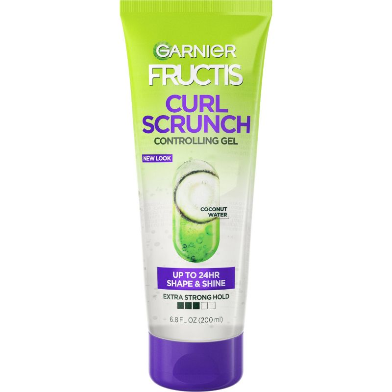 Garnier Fructis Style Curl Scrunch Extra Strong Hold Controlling Gel - 6.8 fl oz, 1 of 9