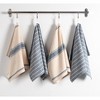 KAF Home Firenze Set of 4 Natural Rustic Slubbed Kitchen Towels, 18" x 28" - 2 of 3
