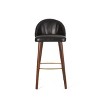 2pc Cullimore Contemporary Channel Stitch Counter Height Barstools - Christopher Knight Home - 3 of 4