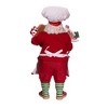 Kurt Adler 10.5" Fabriche Gingerbread Chef Santa - 4 of 4