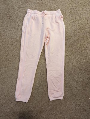 Girls' Fleece Jogger Pants - Cat & Jack™ Rose Pink L