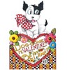 Mary Engelbreit Forever Yours Valentine Postcards: 6 pack, 5" x 7" - 4 of 4