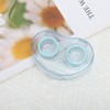 Unique Bargains Integrated Heart Contact Lens Case Blue 1 Set - 4 of 4