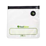 FoodSaver Reusable Gallon Vacuum Zipper Bags - for use with FoodSaver Handheld Vacuum Sealers - 8ct