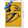 Trends International NHL Nashville Predators - Logo 25 Framed Wall Poster Prints - 3 of 4