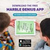 Marble Genius Marble Rails Tubes Set: 40 Piece Marble Run Set (Includes 25 Tubes and 15 Half Tubes), Add-On for Marble Rails - 4 of 4