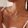 14K Gold Plated Beaded Choker Necklace – Dainty Boho Summer Jewelry for Women - 4 of 4