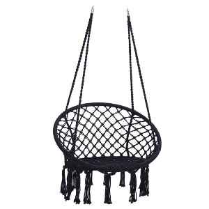 NicBex Indoor Outdoor Hammock Swing Chair with Cotton Rope for Patio Bedroom Porch Garden - 1 of 4