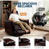 TackView Swivel Recliner Chair, Deep Seat PU Leather Sofa Chair, Rocking Accent Chair for Nursery, Living Room, Bedroom & Home Movie Theater - 4 of 4
