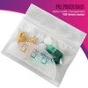 MEDca Pill Pouch Bags - 3" x 2.75" Pill Baggies and Disposable Plastic Travel Pill Bags with Write-on Labels - 4 of 4