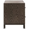 Simmons 2 Drawer Nightstand - Dark Walnut - Safavieh. - 3 of 4